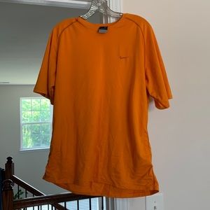 Orange Nike athletic tee